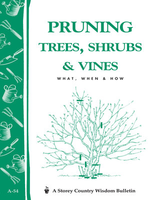cover image of Pruning Trees, Shrubs & Vines